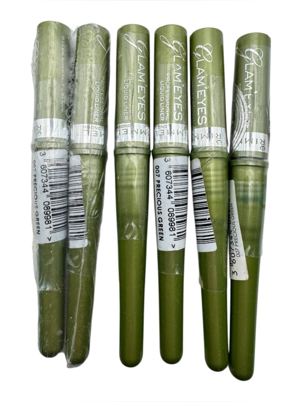 Rimmel Glam’Eyes Professional Liquid Liner 007 Precious Green Lot of 6